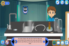 Oxygen in expired air