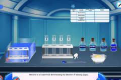Detection of monosaccharides and disaccharides