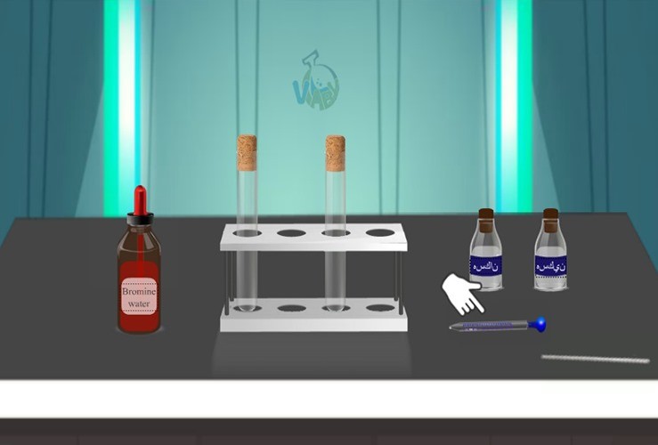 Test for Unsaturated Compounds Using Bromine Water