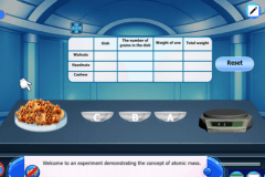 Atomic mass modeling.