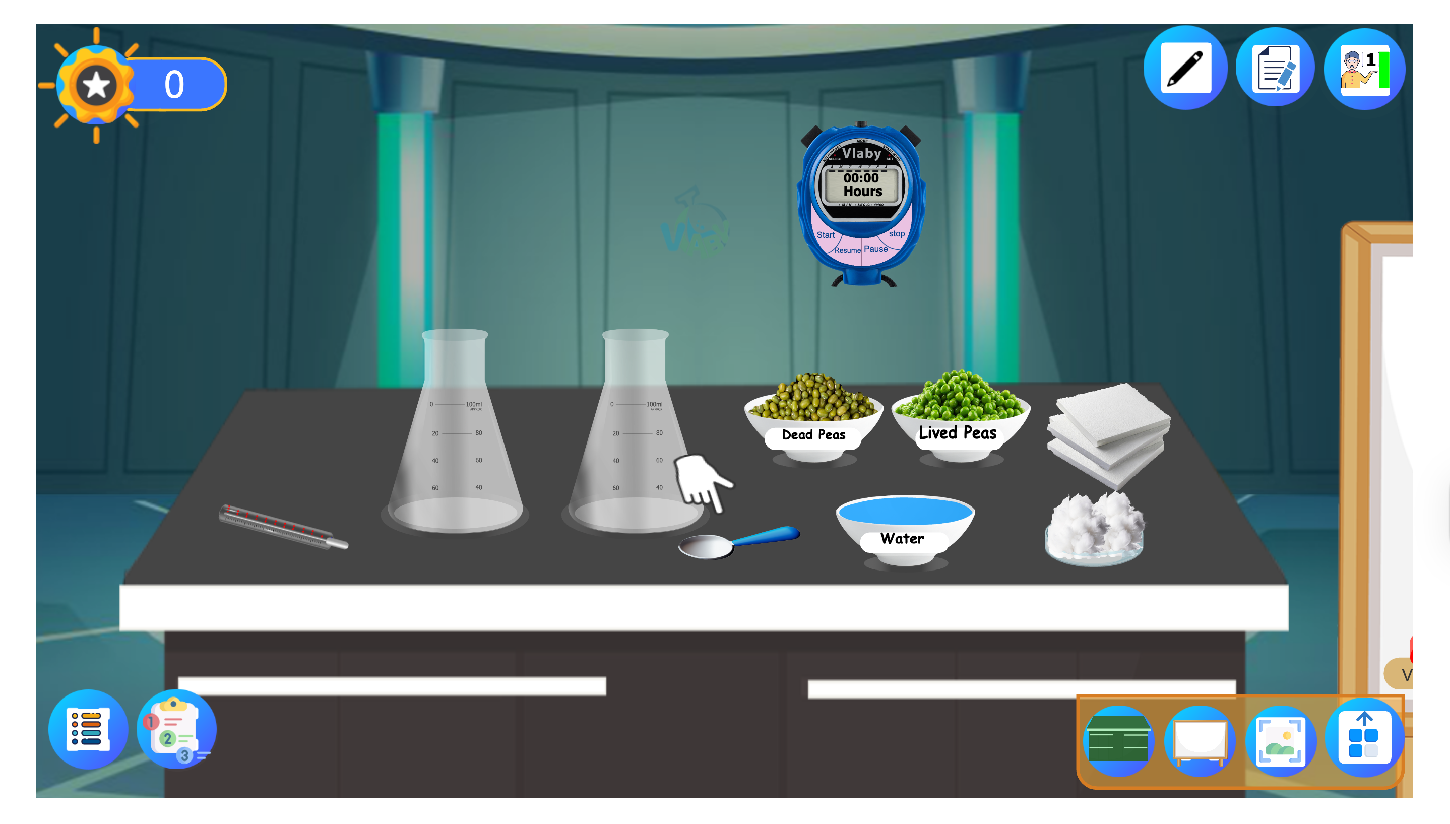 Investigating Respiration in Peas