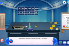 Determine the density of solid objects