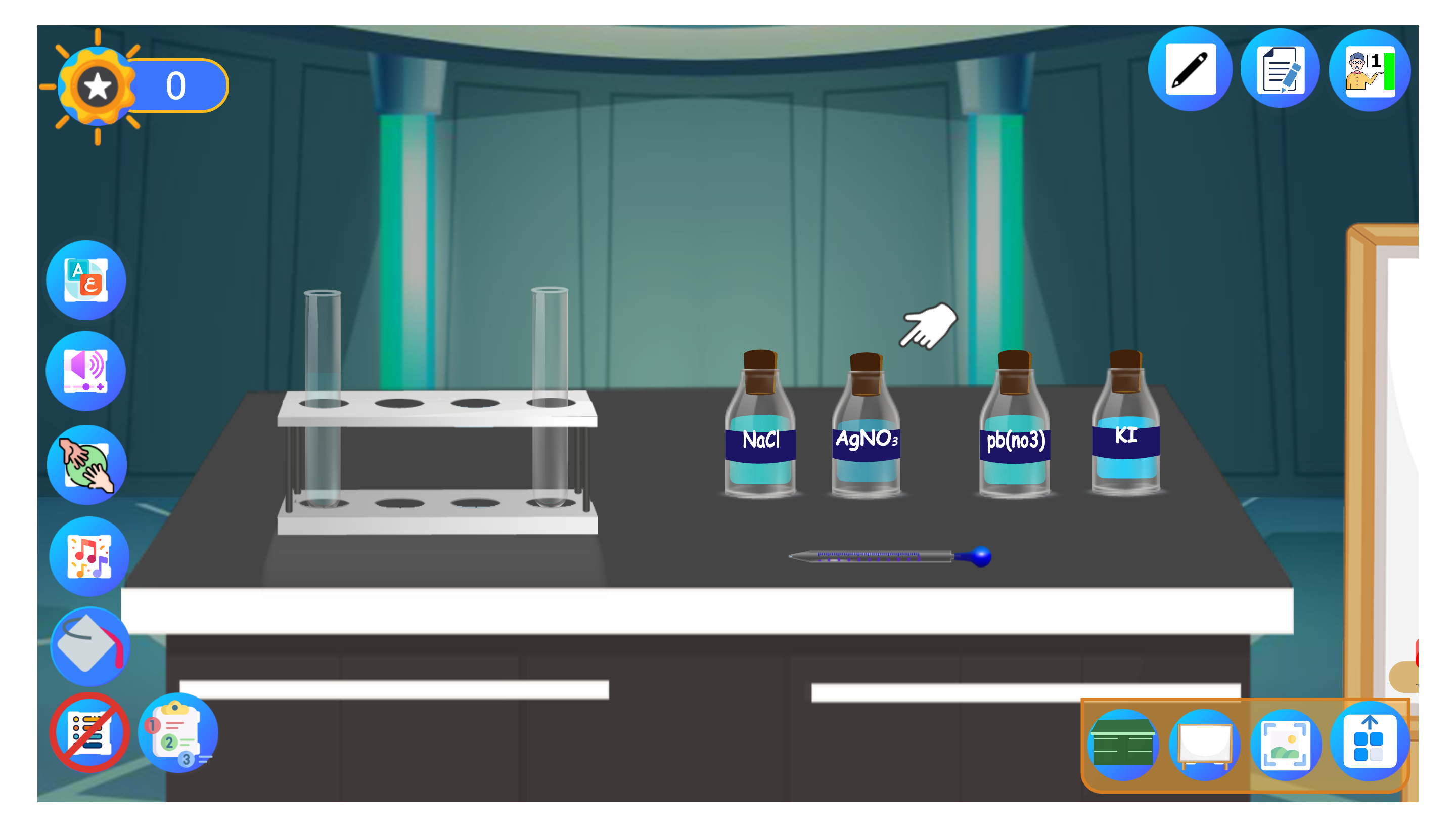 Studying the Concept of Chemical Reaction through Precipitate Formation