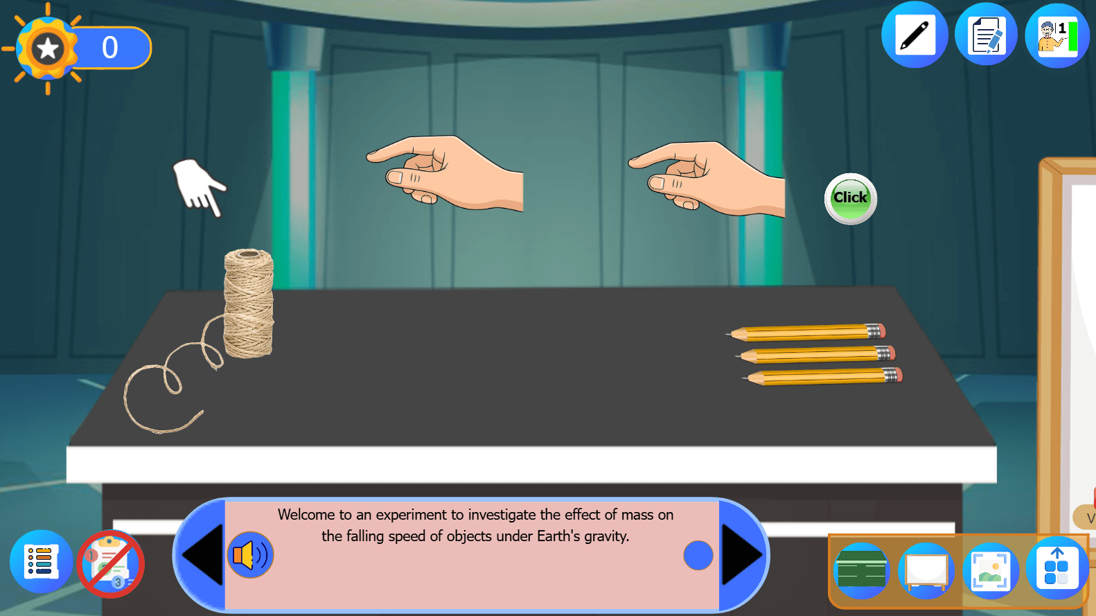 Observe How Gravity Accelerates Objects