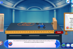 Effect of the Number of Rubber Bands on Car Motion