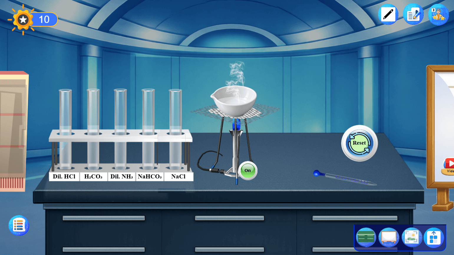 Detecting Dissolved Substances by Evaporation